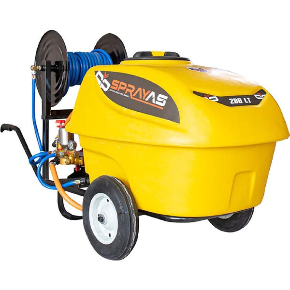 Sprayas Benzinli 6,5 hp Pistonlu Ilaçlama Makinesi 200 Lt İlaçlama Makinesi Fiyatı