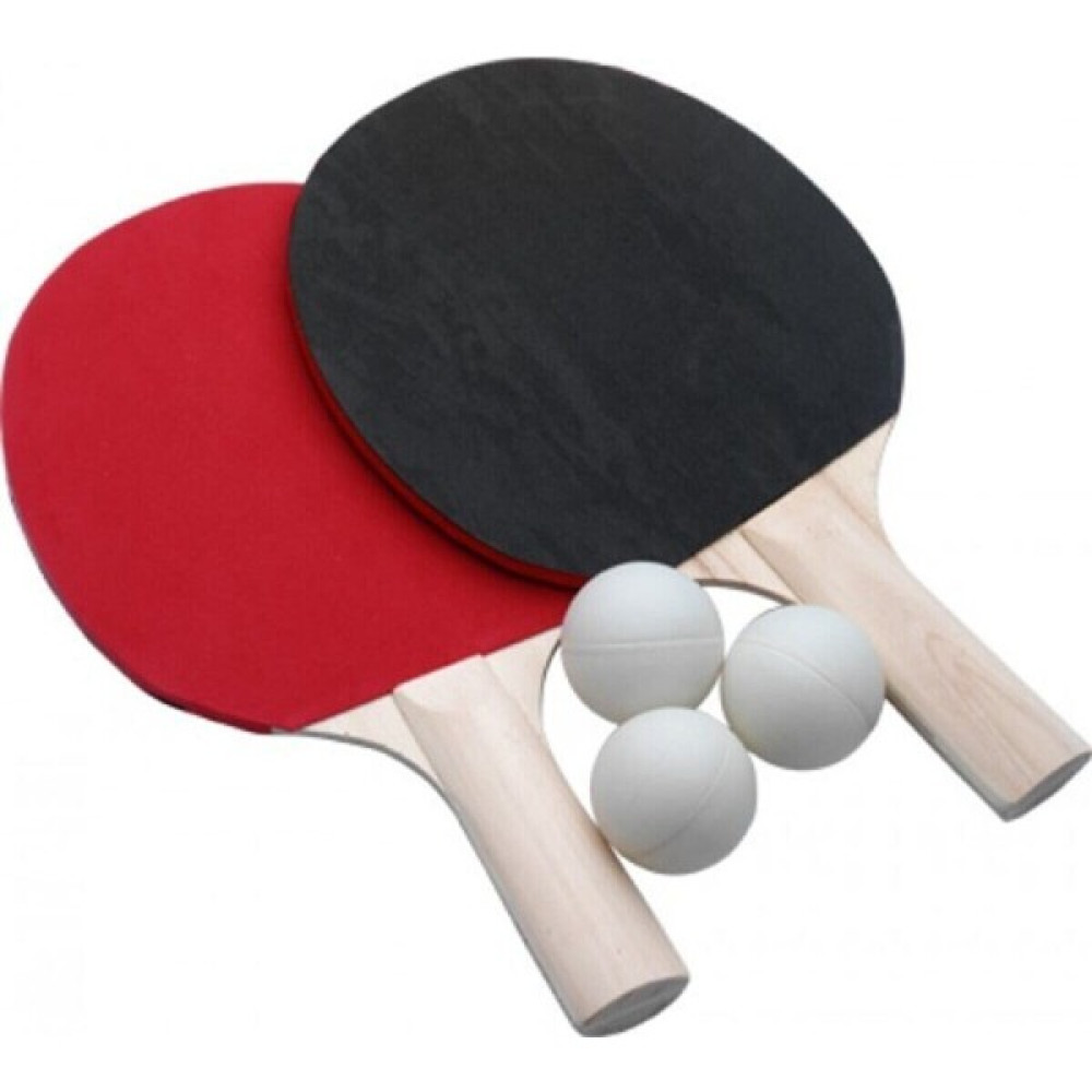 Sprenda Masa Tenisi Raket Seti ( 2 Raket ve 3 Top Pinpon ) - Yeni Tenis & Badminton Fiyatı