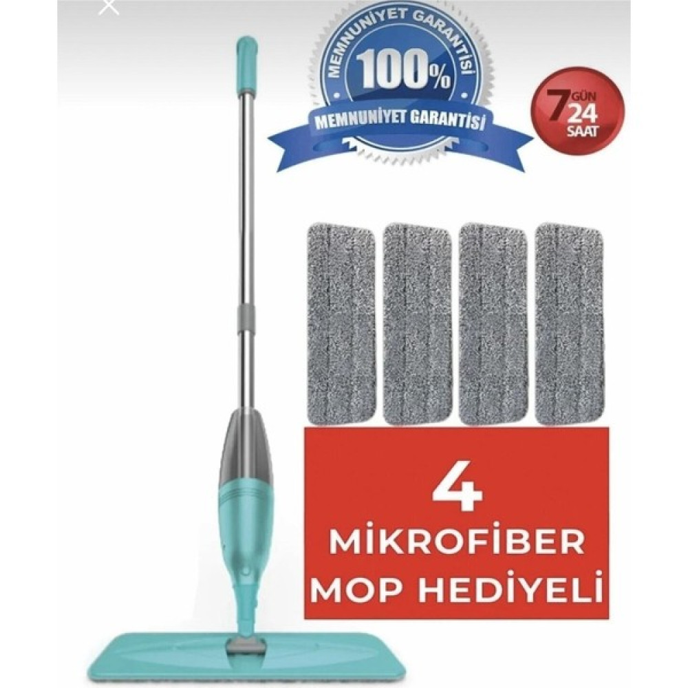Sprey Mob Bezli Deterjan Hazneli Profesyonel Mop Temizlik Malzemeleri Fiyatı