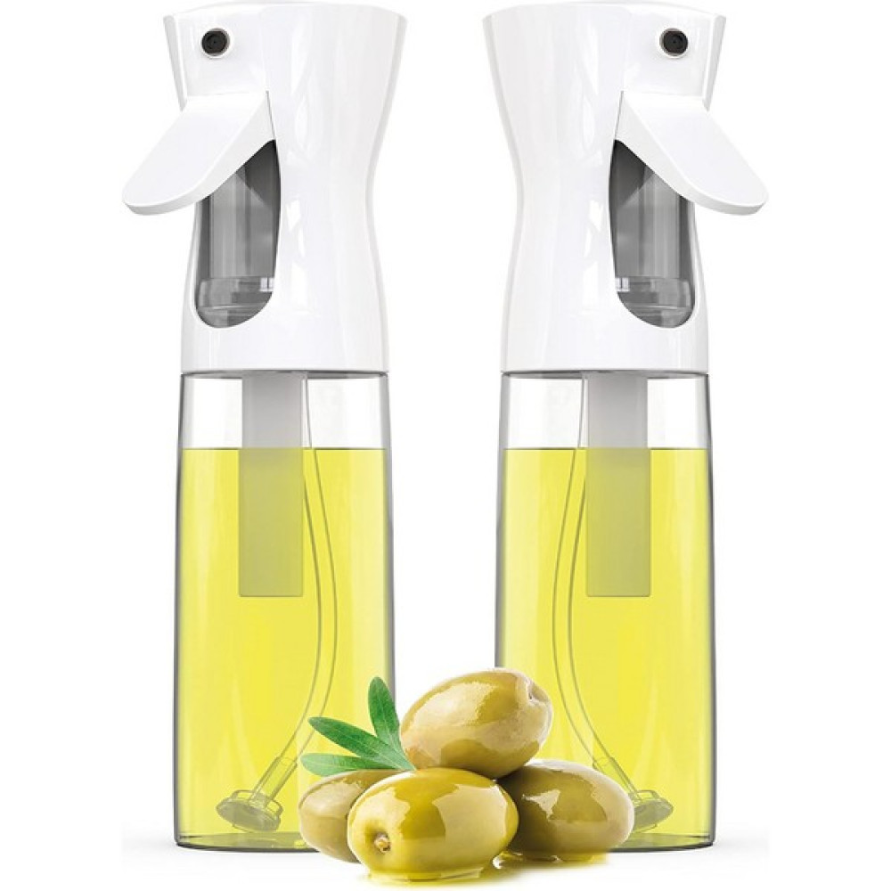 Sprey Yağdanlık Airfryer Için Yağdanlık Püskürtmeli Cam Şişe Zeytinyağı Sirke Yağ Püskürtücü Beyaz - 200 ml Mutfak Gereçleri Fiyatı