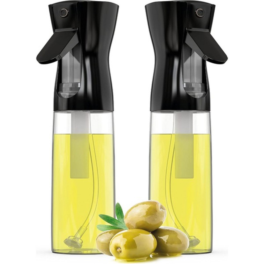 Sprey Yağdanlık Airfryer Için Yağdanlık Püskürtmeli Cam Şişe Zeytinyağı Sirke Yağ Püskürtücü - Siyah - 200 ml Mutfak Gereçleri Fiyatı