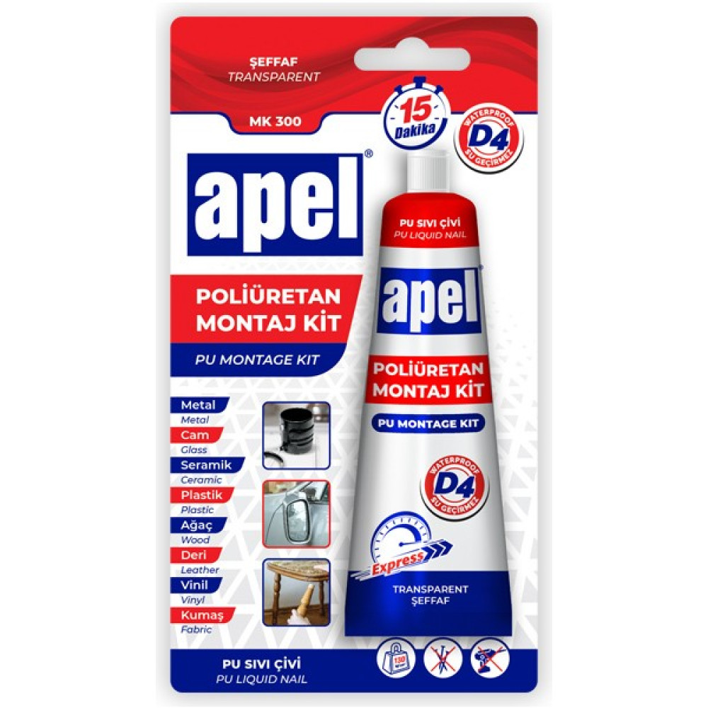 Spreycim Apel Sıvı Çivi Montaj Kit Çok Güçlü Yapıştırıcı 50 ml Nalburiye & Hırdavat Fiyatı