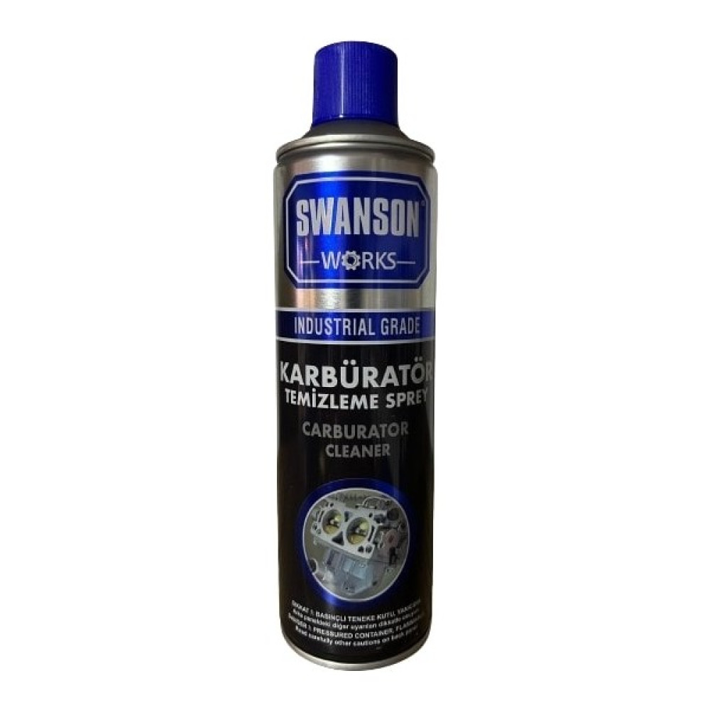 Spreycim Swanson Works Boğaz Kelebek ve Karbüratör Temizleyici Sprey 500 ml Motor Yağı & Katkıları Fiyatı