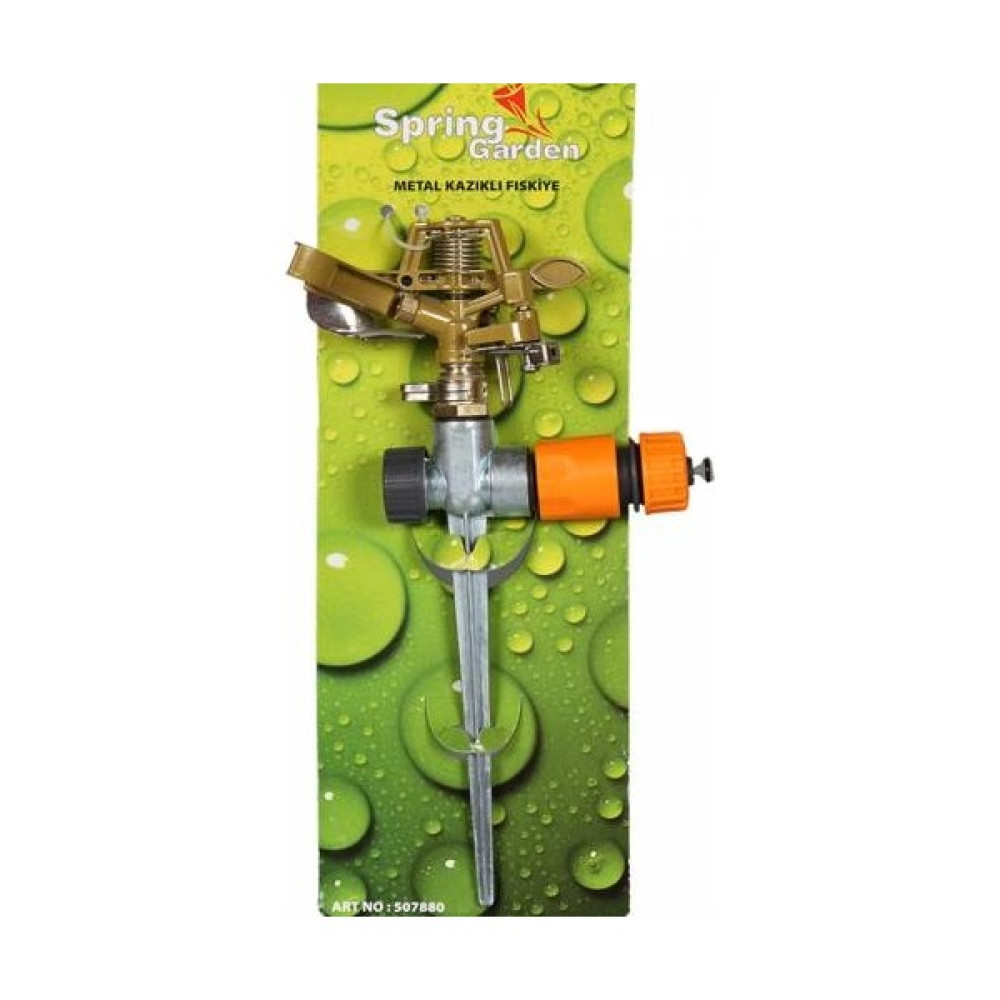 Spring Garden Fıskiye Metal Kazıklı Bahçe Makinesi Fiyatı