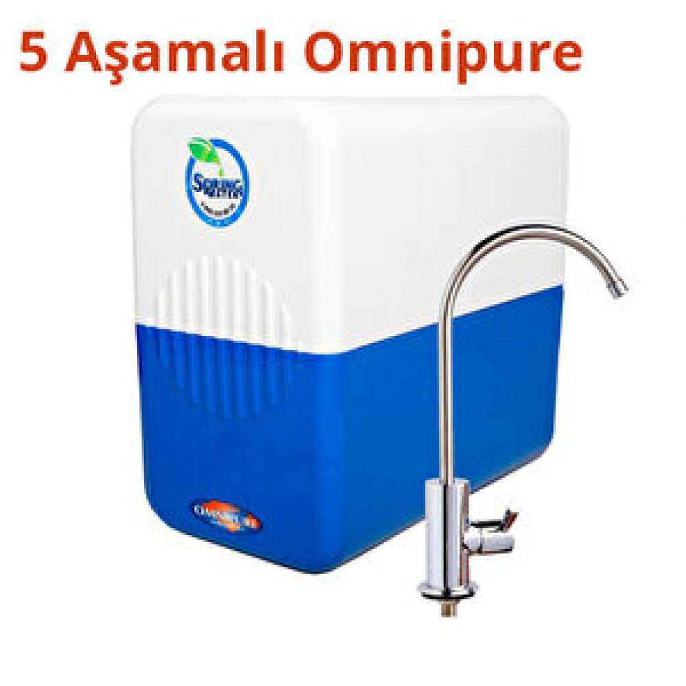 Spring Water 5 Aşamalı Omnipure 8 Litre Su Arıtma Cihazı Su Arıtma Cihazı Fiyatı