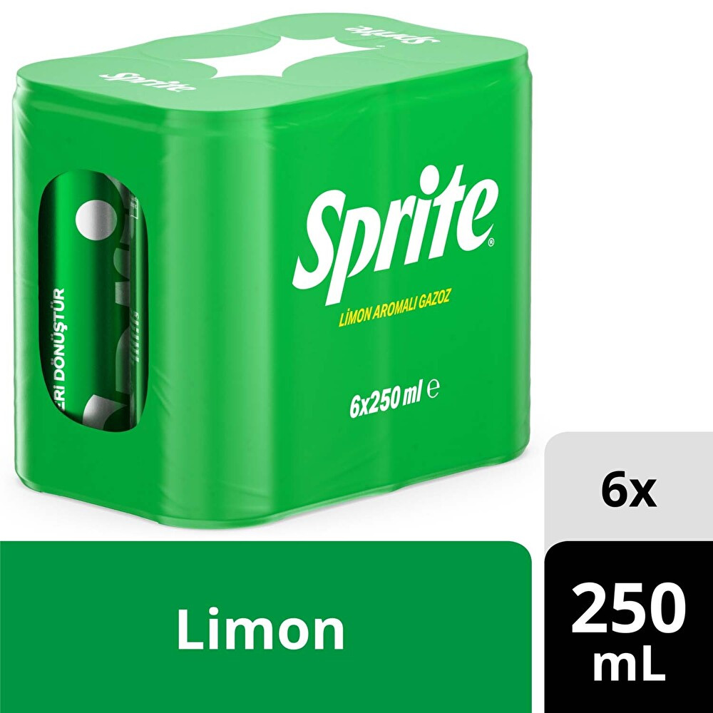 Sprite ml Kutu 6x250 Gazlı İçecek Fiyatı