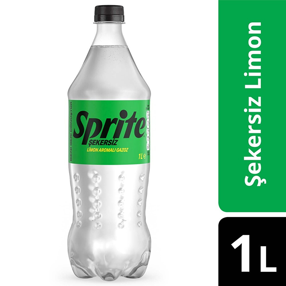 Sprite Şekersiz Gazoz 1 Litre Pet Gazlı İçecek Fiyatı