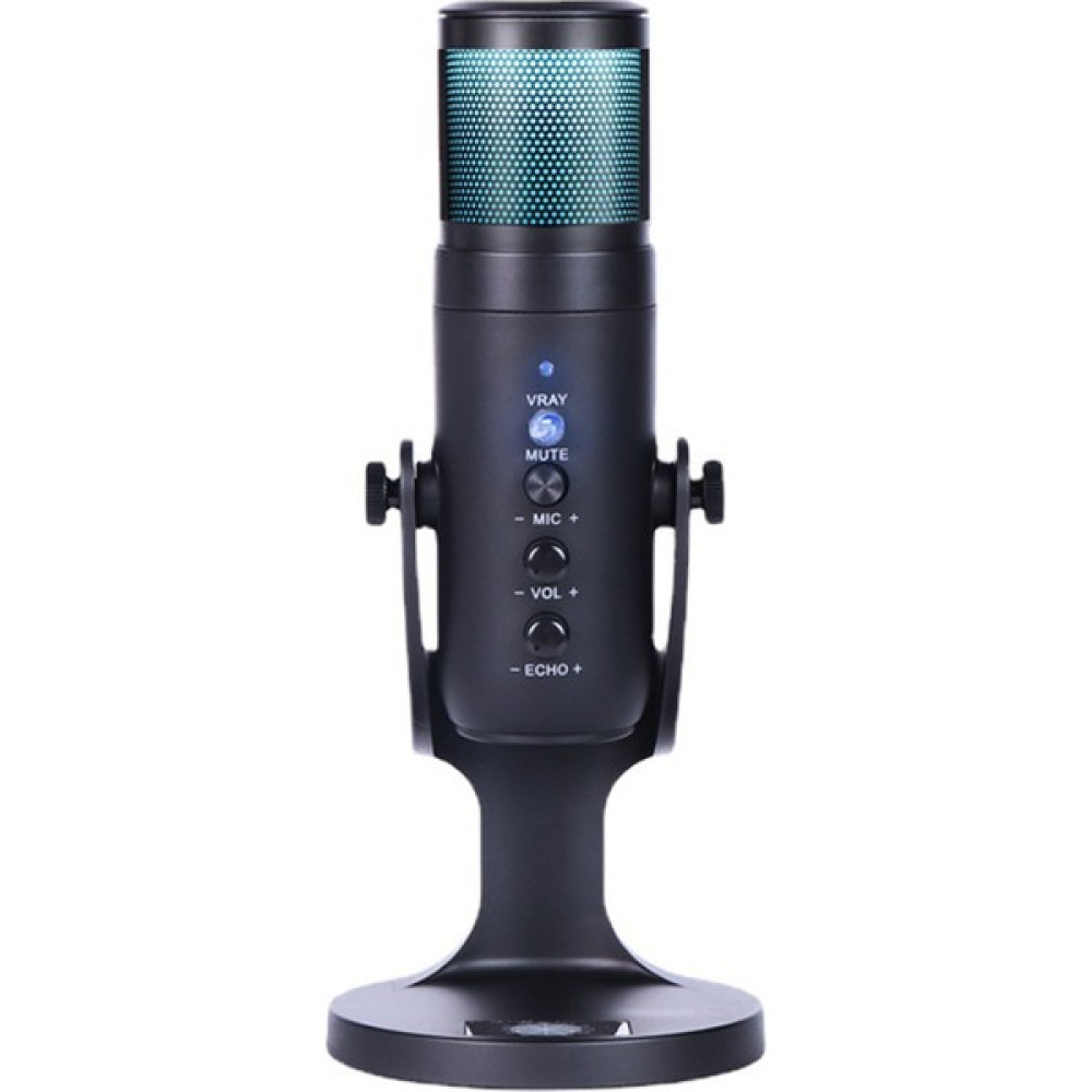 Sprotauto USB Kondenser Mikrofon Masa Üstü Rgb Standlı Masaüstü (Yurt Dışından) - Siyah Müzik Aletleri Fiyatı