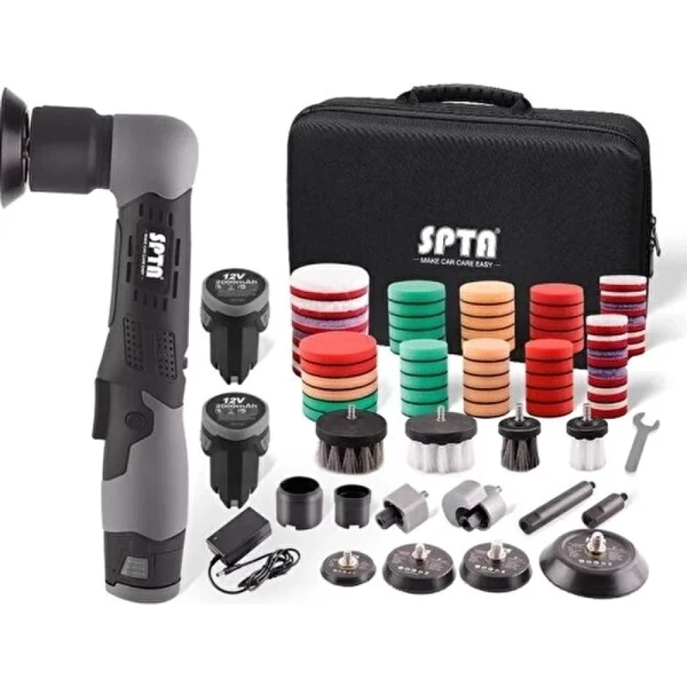 SPTA New Spta 12V Şarjlı Nano Orbital Polisaj Makinesi Cila / Polisaj Makinesi Fiyatı