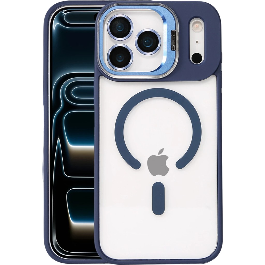 Sptrns Joko Apple Iphone 17 Pro Max Remim Lensli Magsafe Standlı Kapak - Lacivert Cep Telefonu Fiyatı