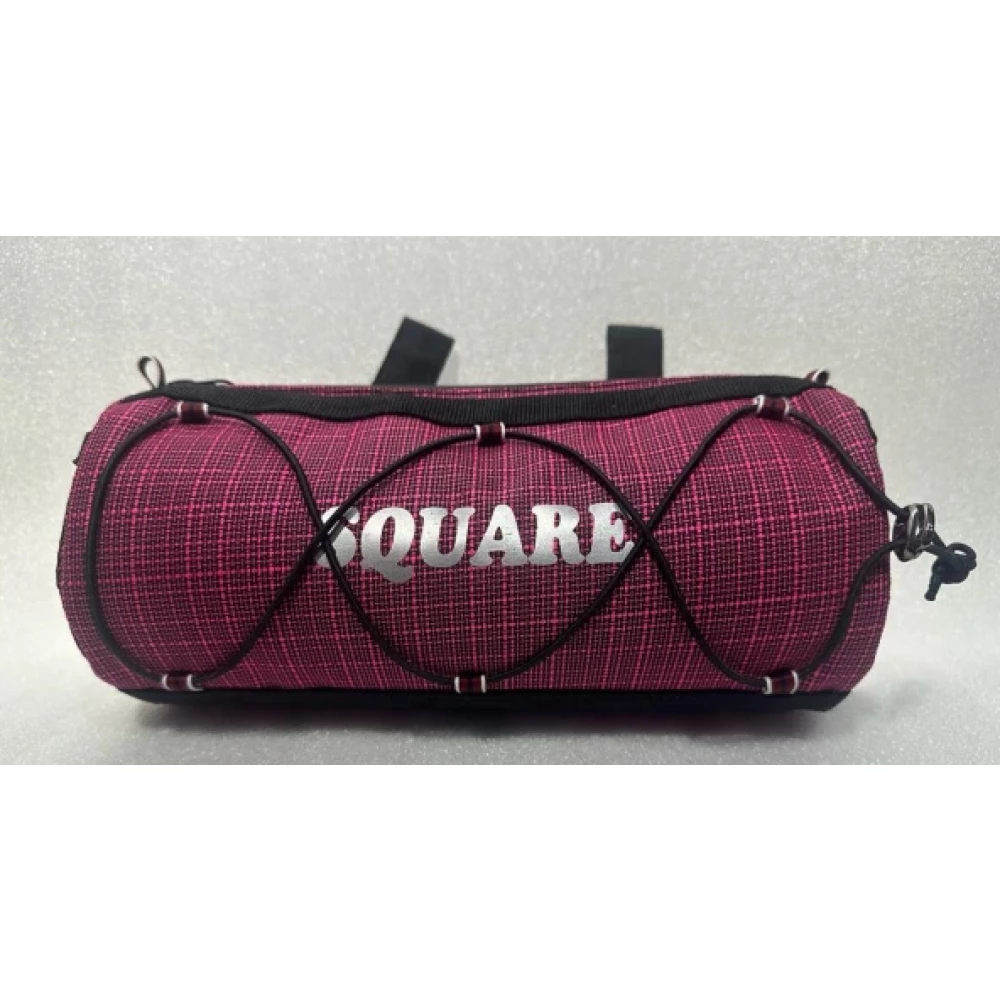 Square S-795 Gidon Yatay Silindir Canta - Pembe Sıyah Bisiklet Aksesuarları Fiyatı