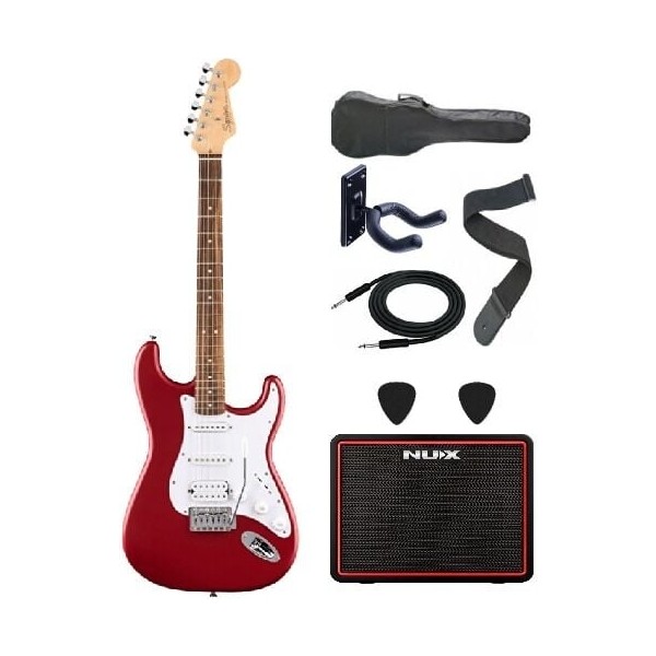 Squier Debut Stratocaster Hss Dakota Red Elektro Gitar Seti – Nux Mighty Lite Bt Mkıı Amfili Klasik Gitarlar Fiyatı