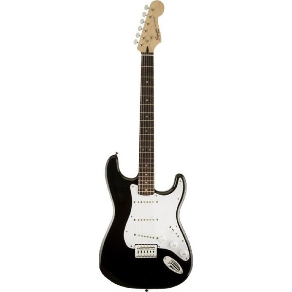 Squier MM Strat Sabit Köprü Siyah Elektro Gitar Elektro Gitarlar Fiyatı
