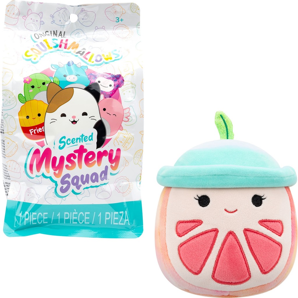 Squishmallows Mystery Squad Kokulu Sürpriz Figür 13 cm CR07996 Aksiyon Figürleri Fiyatı