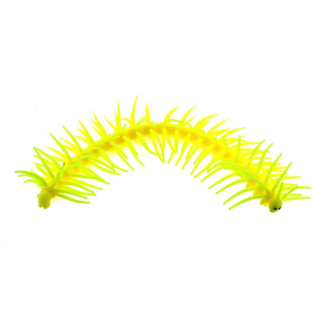 Squishy 30 cm Sarı Kırkayak - Renkli Eğitici Oyuncak Fiyatı