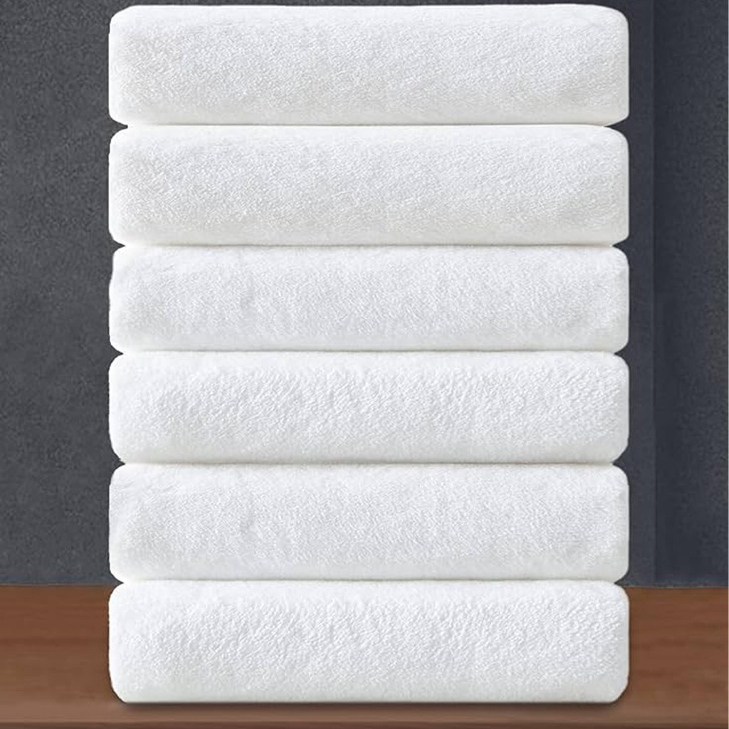 S&R 6 Adet 70x140 Cm Beyaz Otel Banyo Havlusu 460 Gram - 70 x 140 cm El / Yüz Havlusu Fiyatı