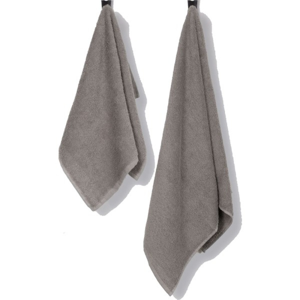S&r Gri Banyo-Hamam Seti Banyo Havlusu Baş Havlusu El Yüz Havlusu 2'li Set - 70 x 140 cm - 50 x 90 cm Banyo Havlusu Fiyatı