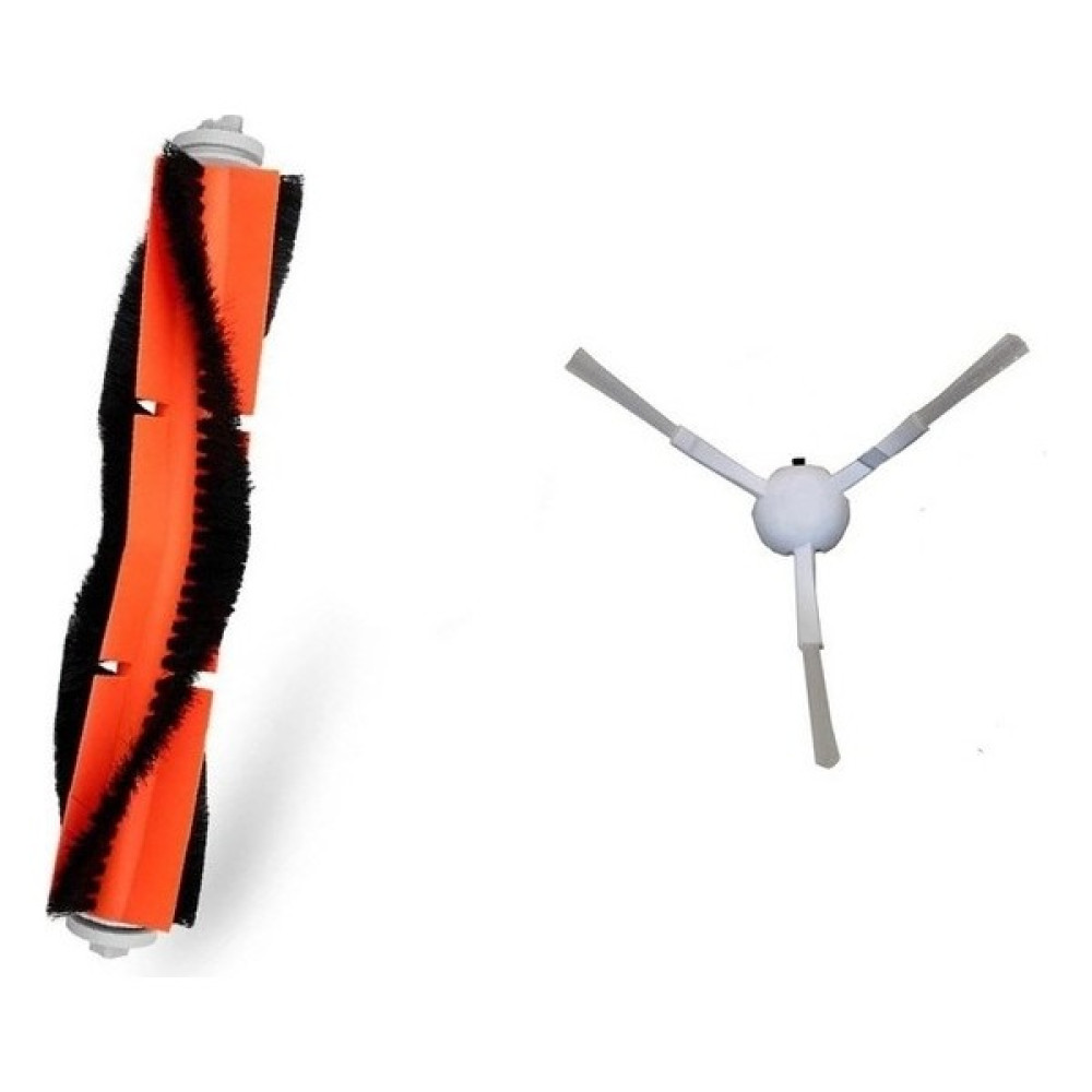 Srfn Ticaret Xiaomi Mijia 1c Vacuum Mop Seti: 1 Adet Ana Fırça - 1 Adet Yan Fırça Elektrikli Süpürge Aksesuarları Fiyatı