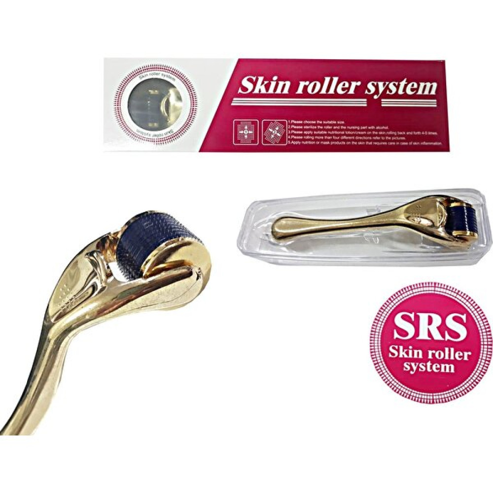 Srs Dermaroller 0.5mm Gold 540 Iğne Titanyum Akne ve Sivilce Bakımı Fiyatı