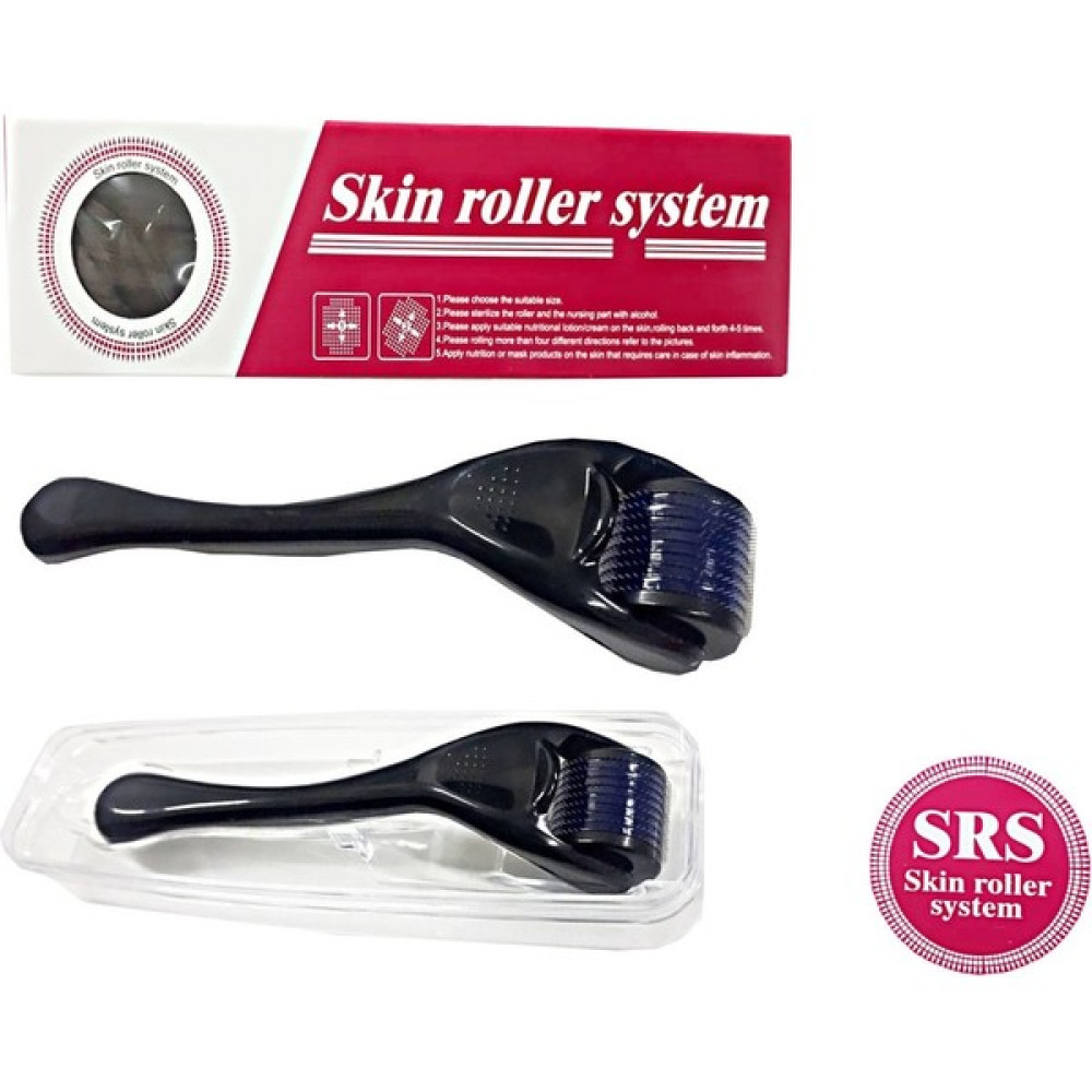 Srs Dermaroller 1.5mm Siyah 540 Iğne Titanyum Akne ve Sivilce Bakımı Fiyatı