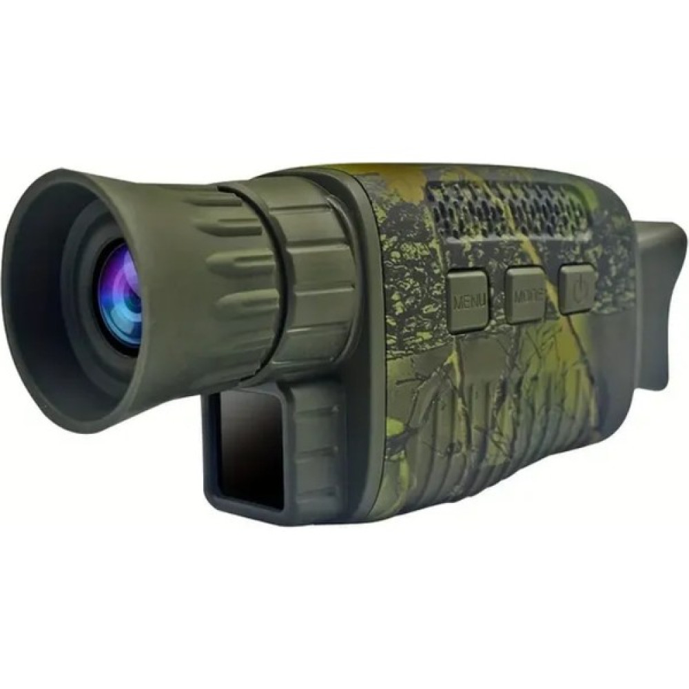 Sry Home 4K Gece Görüş Monoküler Kızılötesi Gece Görüş Kamera 9 Diller 5x Dijital Zoom 200M Tam Koyu Görüş Mesafesi Avcılık Için - Yeşil Güvenlik Kameraları Fiyatı