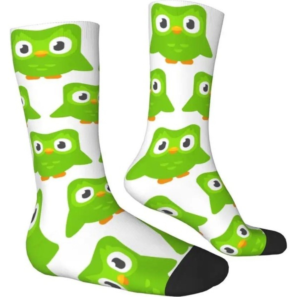 Sry Home Duolingo Baykuş Unisex Uzun Çorap Çorap (Outdoor) Fiyatı