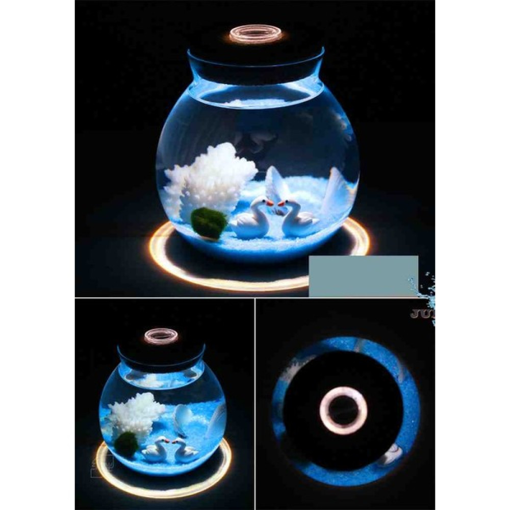 Sry Home Mini Betta Balık Tankı Süs Akvaryum Bitkileri Dekorasyon Evcil Hayvan Ürünleri Fiyatı
