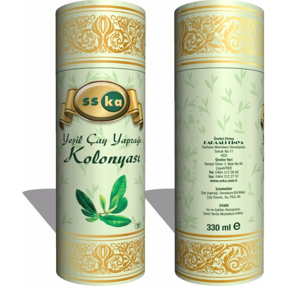Sska Doğal Yeşil Çay Yaprağı Kolonyası 330 ml Kolonya & Gülsuyu Fiyatı