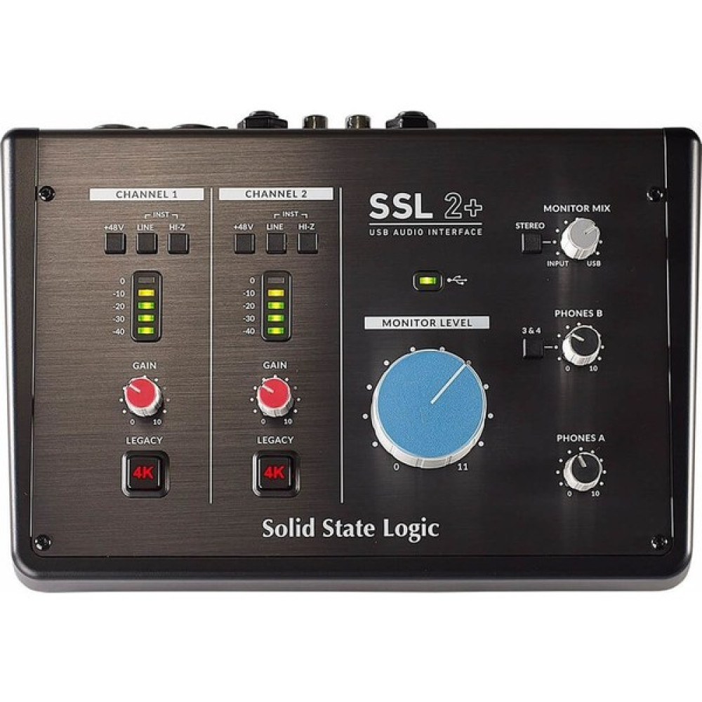 Ssl Solid State Logic - Ssl 2 + USB Ses Kartı Stüdyo ve Sahne Ekipmanları Fiyatı