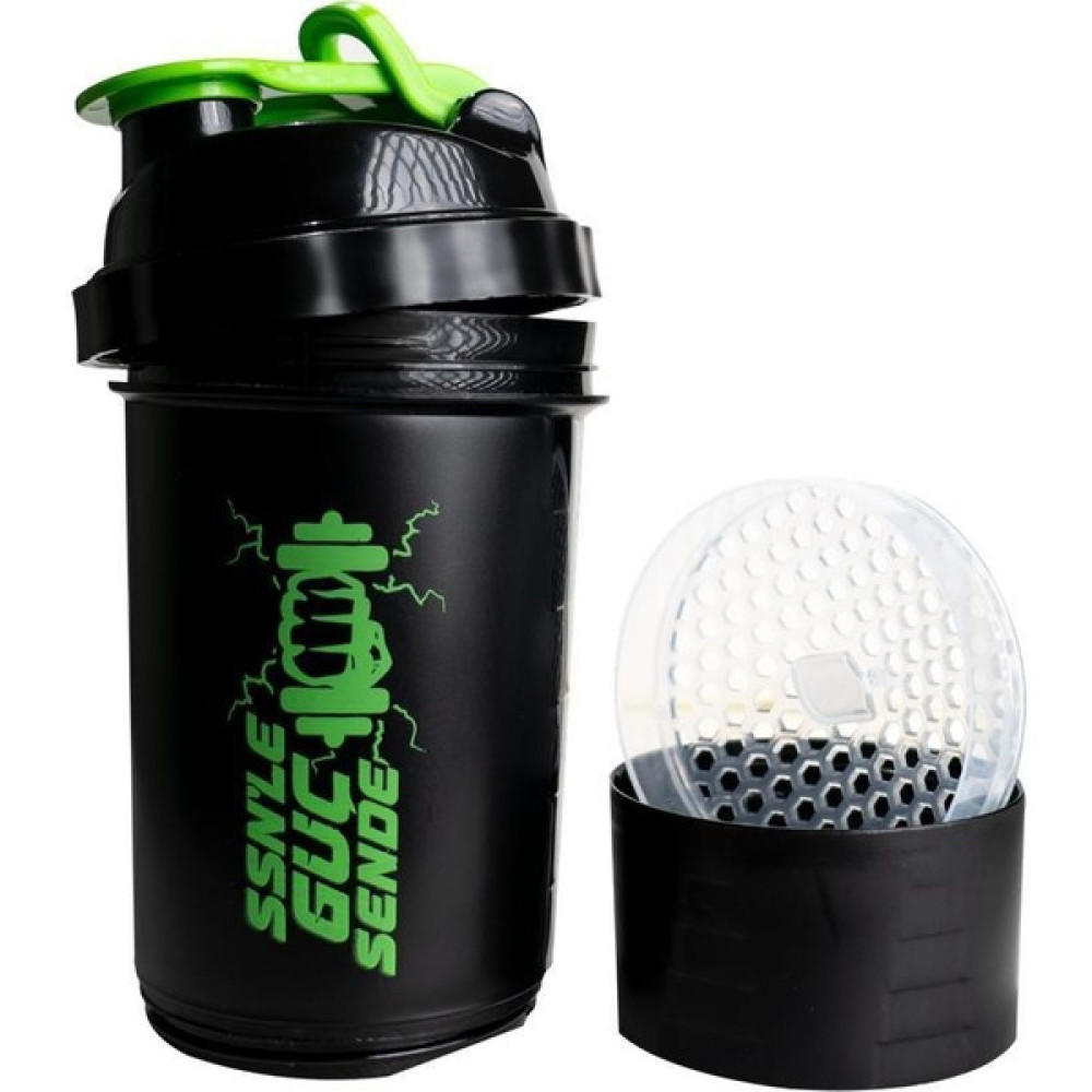 SSN Sports Style Nutrition Ssn Fitment Smart Shaker 500 ml - Siyah Sporcu Besinleri Fiyatı