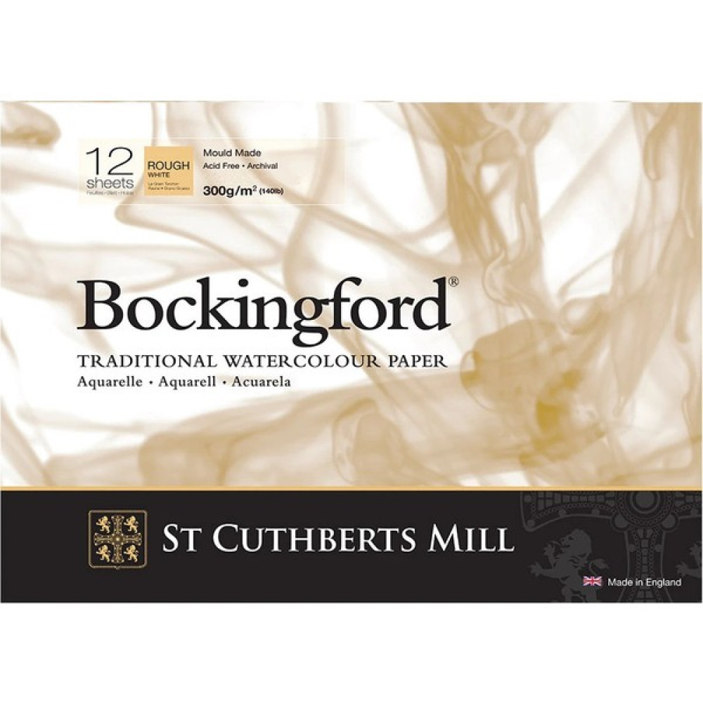 St Cuthberts Mill Bockingford Rough Suluboya Blok 26 x 36 cm 300 gr 12 Yaprak Yardımcı Malzeme Fiyatı