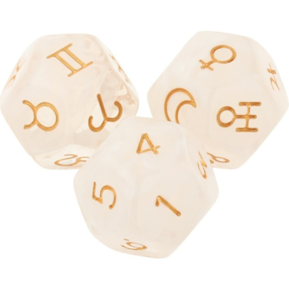 St Decor Pollihedral Zar Astroloji Rol Oynama Oyunu (Yurt Dışından) - Beyaz Eğitici Oyuncak Fiyatı