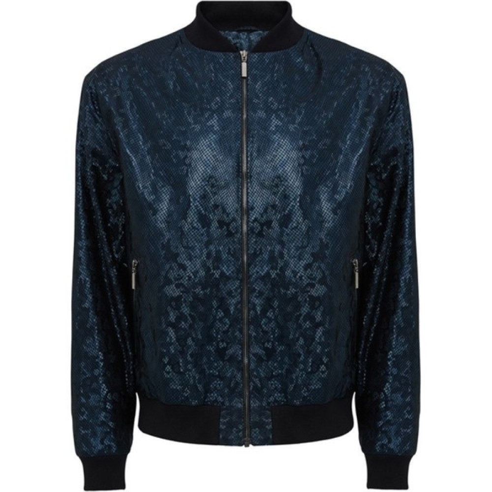 St. Regga Navy Deri Bomber Ceket "limited Edition Colour" Erkek Ceket Fiyatı