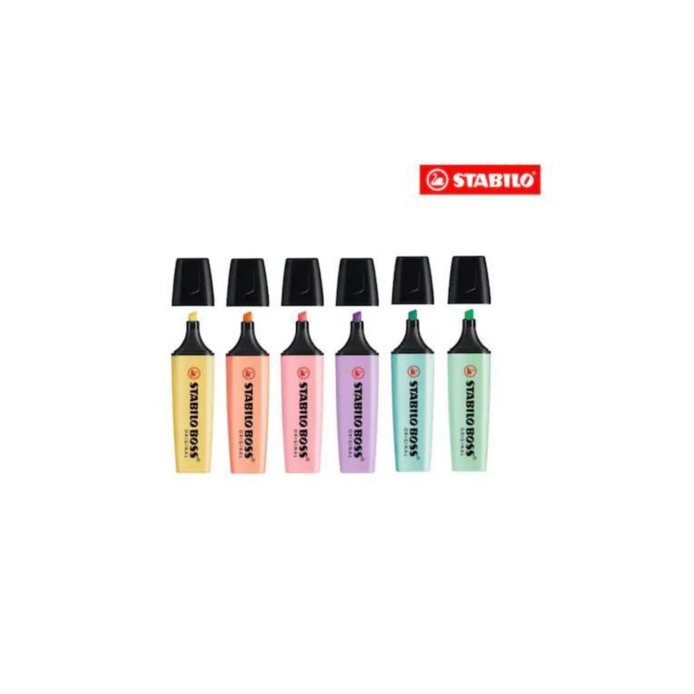 Stabilo Boss Original Pastel Renkler 6lı Set Fosforlu Kalem Fiyatı