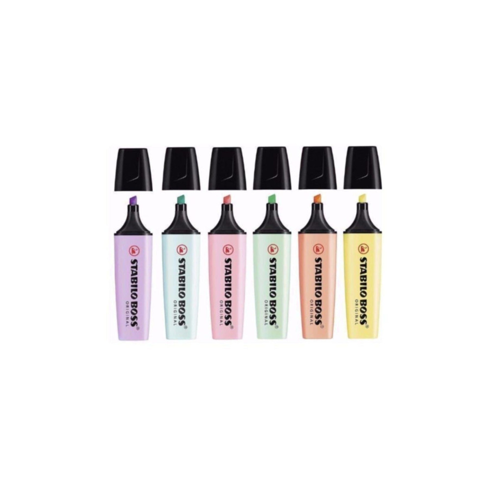 Stabilo Boss Pastel Renkler 6lı Set Keçe Uçlu Kalem Fiyatı