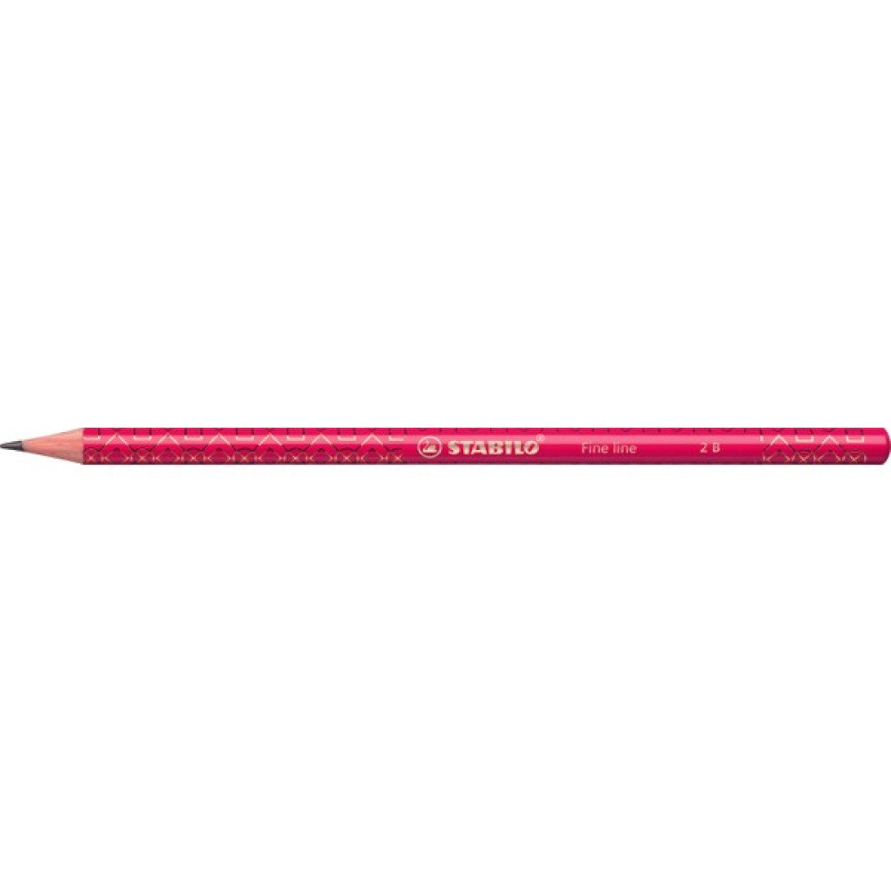 Stabilo Fine Line - Pembe Kurşun (Ahşap) Kalem Fiyatı