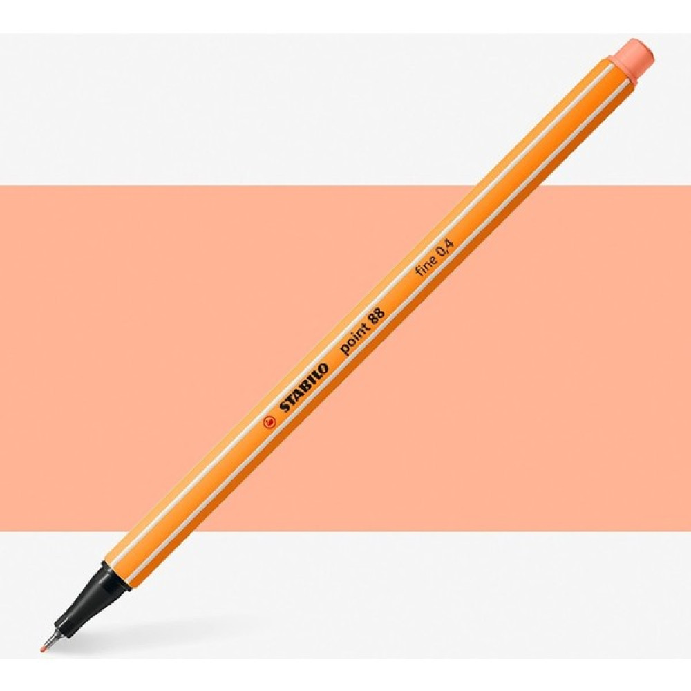 Stabilo Point 88 Fineliner Pen 0.4mm Ince Keçe Uçlu Kalem Kayısı - Renkli - Standart Keçe Uçlu Kalem Fiyatı