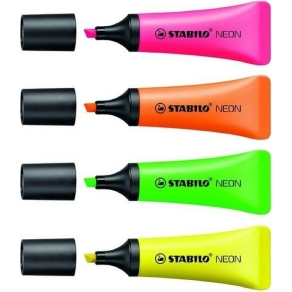 Stabilo Stabılo Neon Fosforlu Kalem 4lü Set Keçe Uçlu Kalem Fiyatı