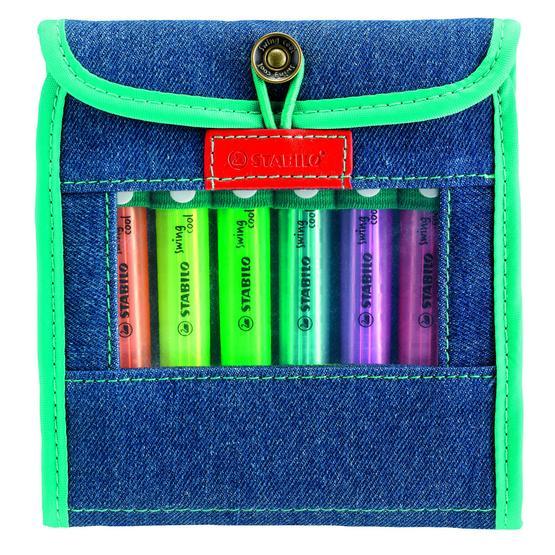 Stabilo Swing Cool Jeans 6'lı Kurşun Kalem