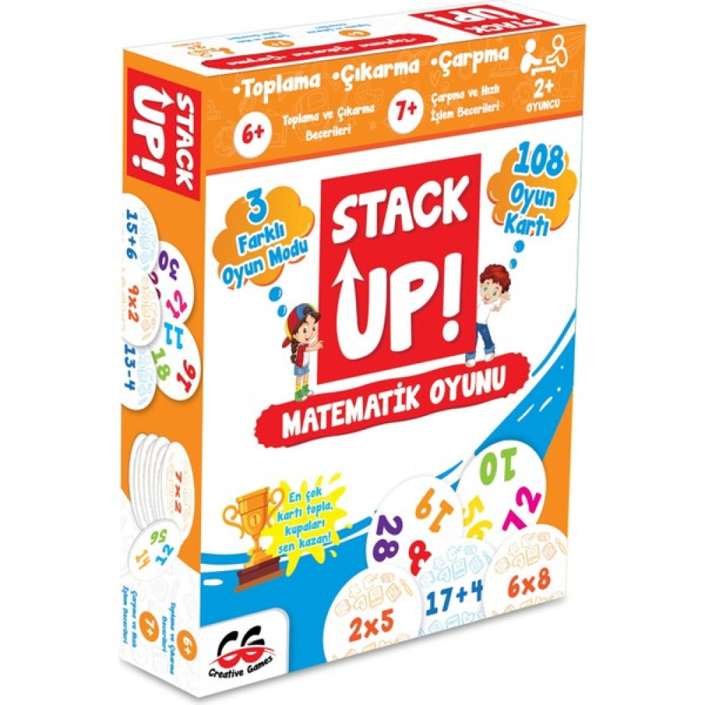 Stack Up! Matematik Kutu Oyunu - Şeffaf Çocuk Oyuncağı Fiyatı