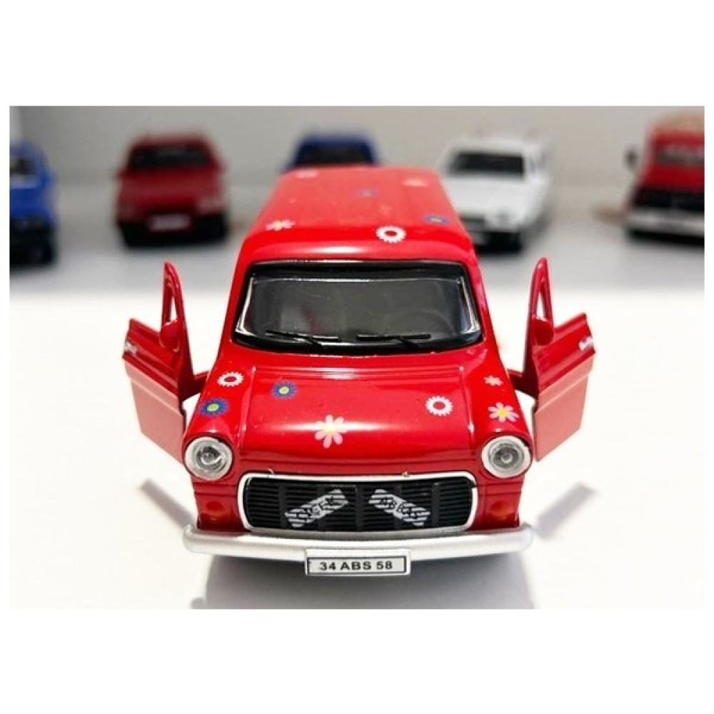 Staco Çiçek Abbas Ford Transit Çek Bırak Metal 11 cm Sesli Işıklı Oyuncak Araç Fiyatı