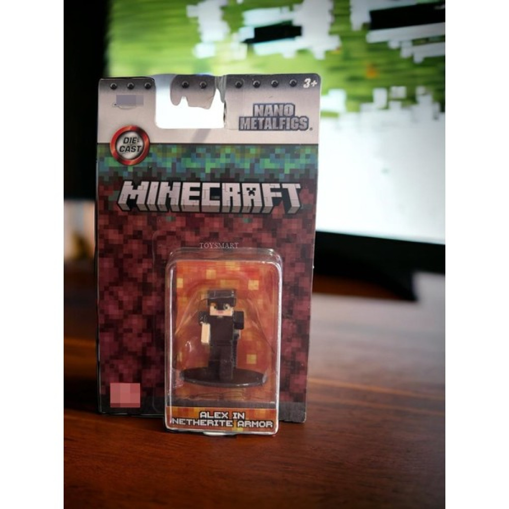 Staco Minecraft Alex In Netherite Armor Figür (4 Cm) Oyuncak Fiyatı