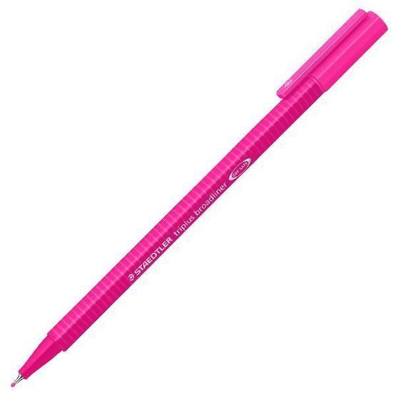 Staedtler 20 Triplus Magenta 0.8 mm Broadliner Kalem