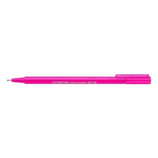 Staedtler 20 Triplus Magenta 0.8 mm Broadliner Kalem