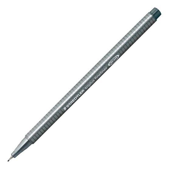 Staedtler 8 Triplus Gri 0.8 mm Broadliner Kalem Keçe Uçlu Kalem Fiyatı