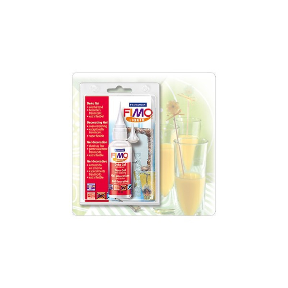 Staedtler Fimo Liquid Deco Gel (Sıvı Fimo - Yapıştırıcı) 50 Ml. Oyun Hamuru & Kil Fiyatı