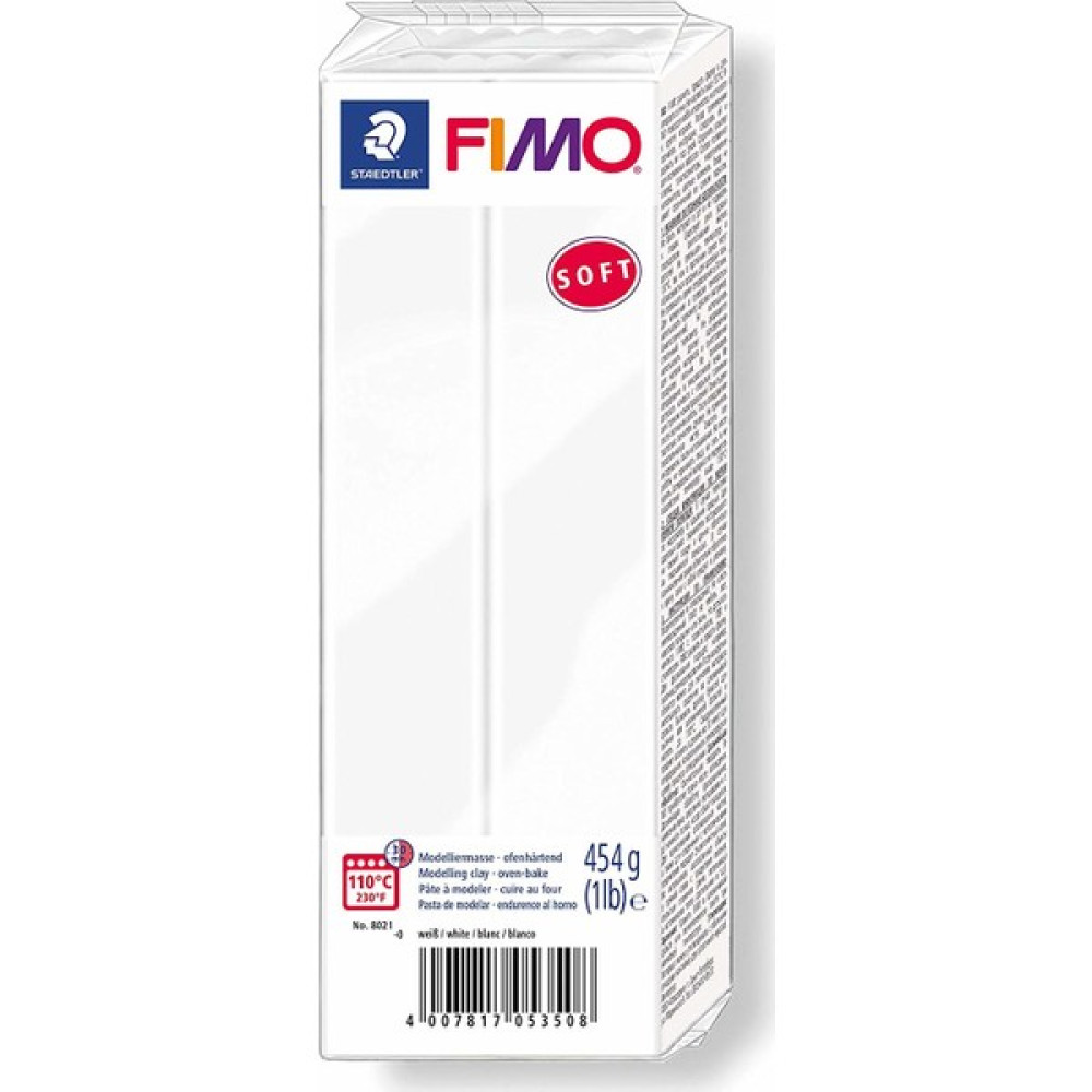 Staedtler Fimo Soft Polimer Kil 454 Gr. 0 White (Beyaz) Oyun Hamuru & Kil Fiyatı