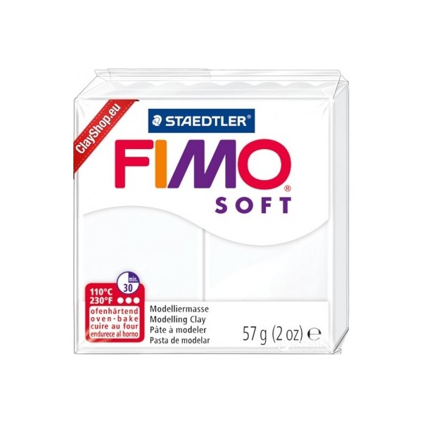Staedtler Fimo Soft Polimer Kil 57 Gr. 0 White (Beyaz) Oyun Hamuru & Kil Fiyatı