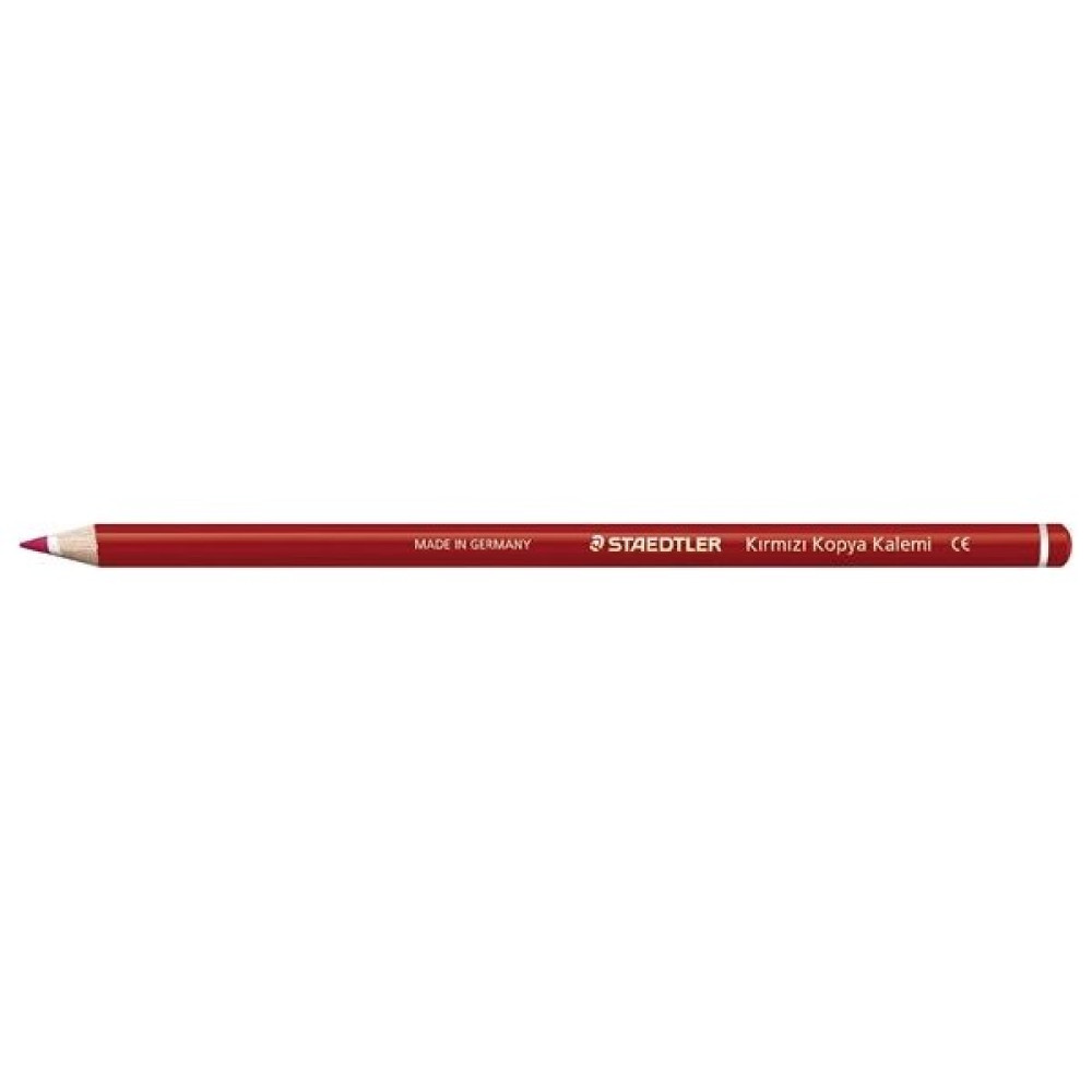 Staedtler Kırmızı Kopya Kalemi 12 Li (1 Paket 12 Adet) Kurşun (Ahşap) Kalem Fiyatı