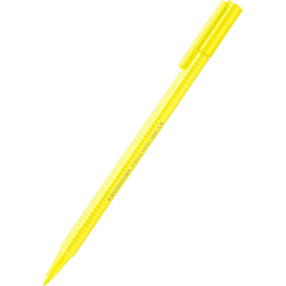 Staedtler Triplus Color Üçgen Keçeli Kalem Neon Sarı 323-101 Keçe Uçlu Kalem Fiyatı